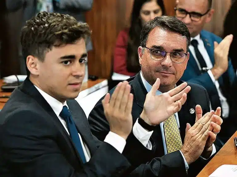 Investigação: Flávio Bolsonaro e Nikolas Ferreira na mira por suposta ligação com dono do Banco Master, Daniel Vorcaro