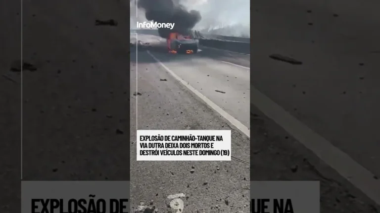 Tragédia na Via Dutra: Explosão de Caminhão-Tanque em Barra Mansa Deixa Dois Mortos e Quatro Feridos, Via Fica Bloqueada por Horas