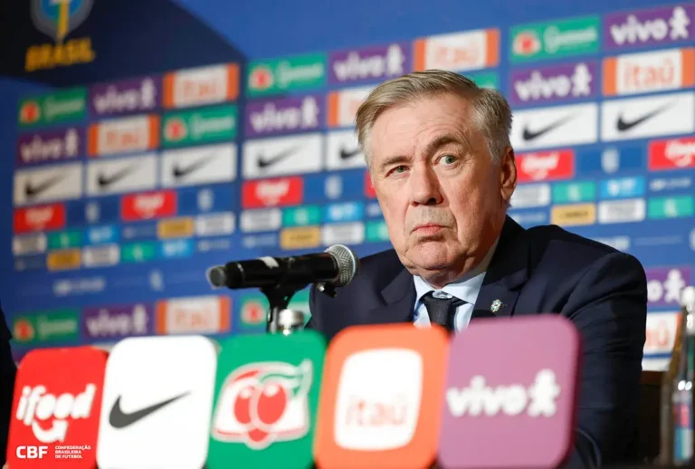 Ancelotti explica lista da Copa: “Conselhos de todos”, “outra Copa” para jovens e Weverton “experiente”