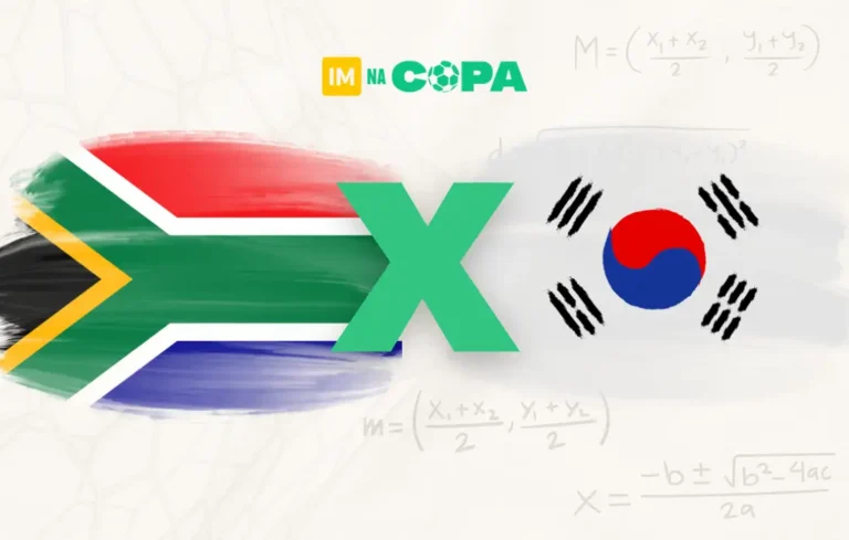 Modelo Matemático Revela Favorito em África do Sul x Coreia do Sul: Chance de Vitória Sul-Coreana é Quase 50%