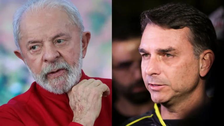 Tarifaço de Trump: Lula e Flávio Bolsonaro trocam farpas em prévia da guerra eleitoral pela economia brasileira