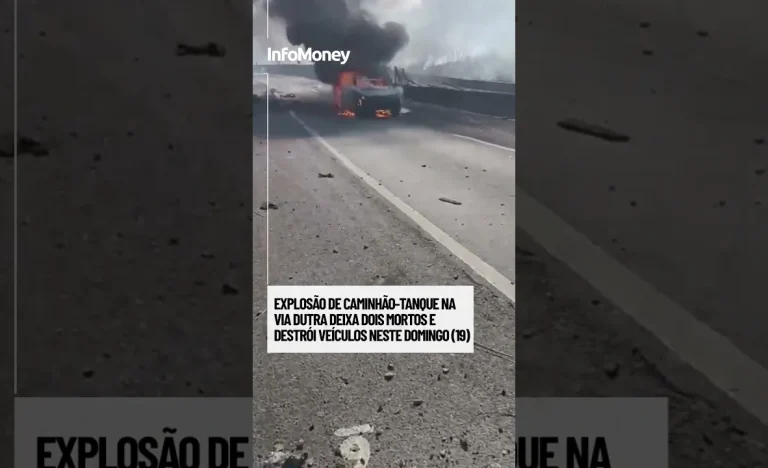 Tragédia na Via Dutra: Explosão de Caminhão-Tanque em Barra Mansa Deixa Dois Mortos e Quatro Feridos, Via Fica Bloqueada por Horas