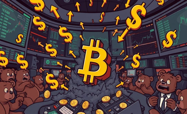 Bitcoin despenca para US$ 69 mil: Mercado de criptomoedas sofre com liquidações de US$ 950 milhões em meio a temores com IA e tecnologia