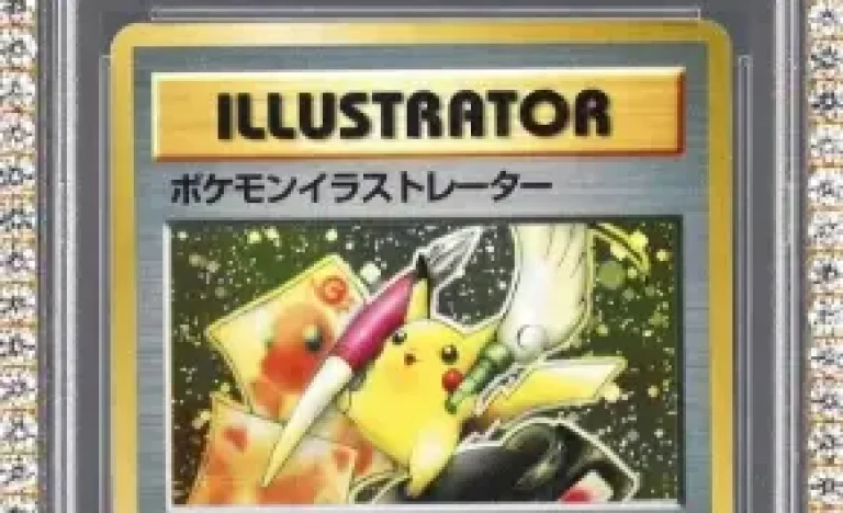 Carta Rara de Pokémon Illustrator Alcança R$ 86 Milhões em Leilão, Quebrando Recorde Mundial de Item Colecionável